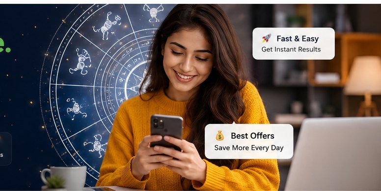 Person using smartphone for online tools